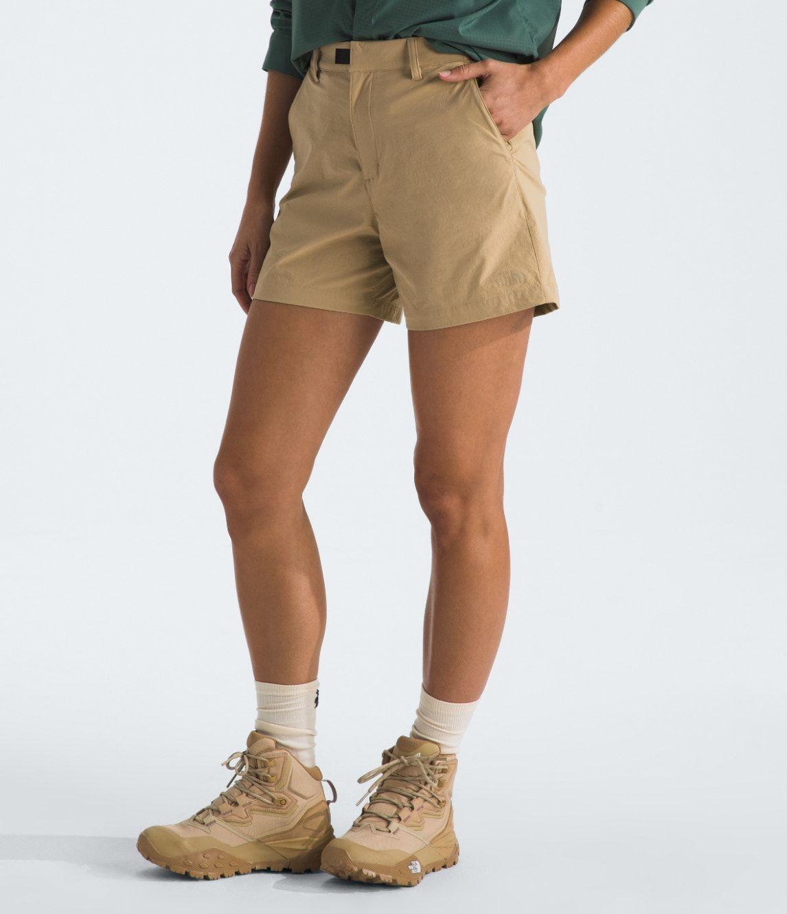 Short The North Face Mujer De Trekking Basin Café-2