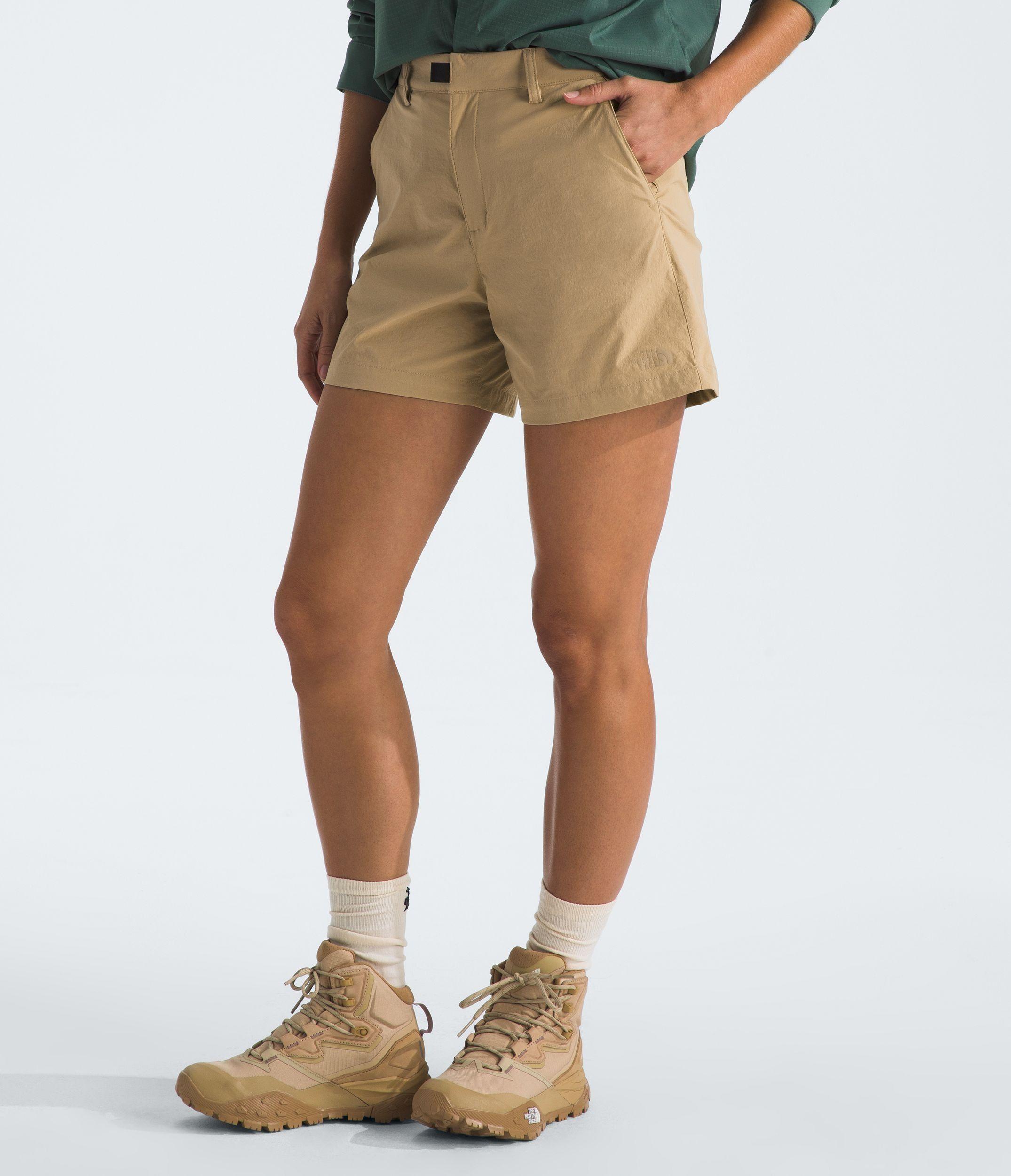 Short The North Face Mujer De Trekking Basin Café-5