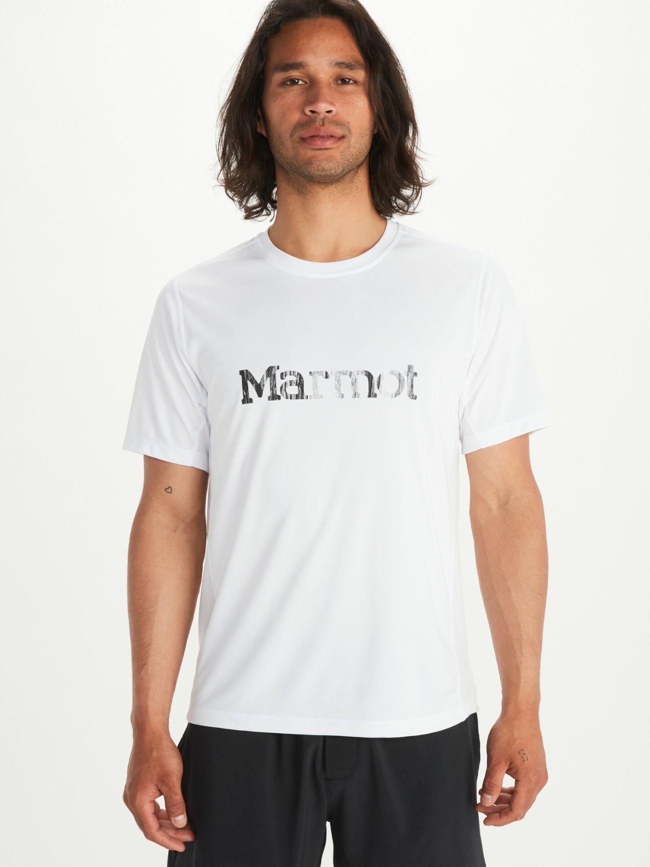 Polera Hombre Marmot Windridge Logo Ss-0