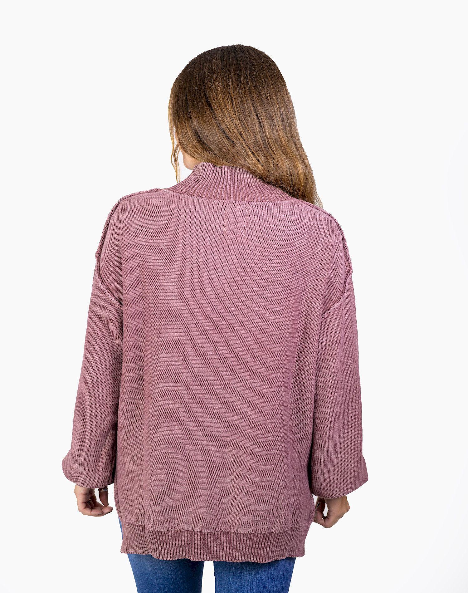 Chaleco Stoked Mujer Glow Burdeo-2