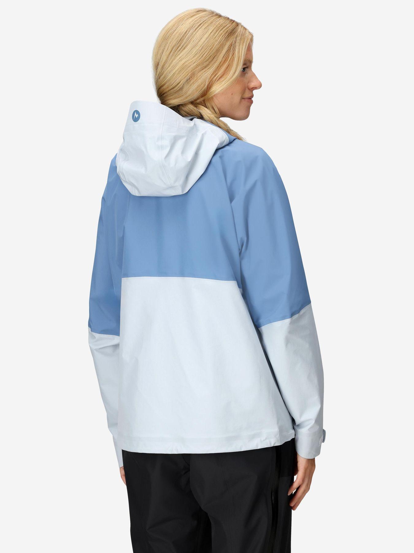 Chaqueta Marmot Mujer Seeker Gtx Celeste-1