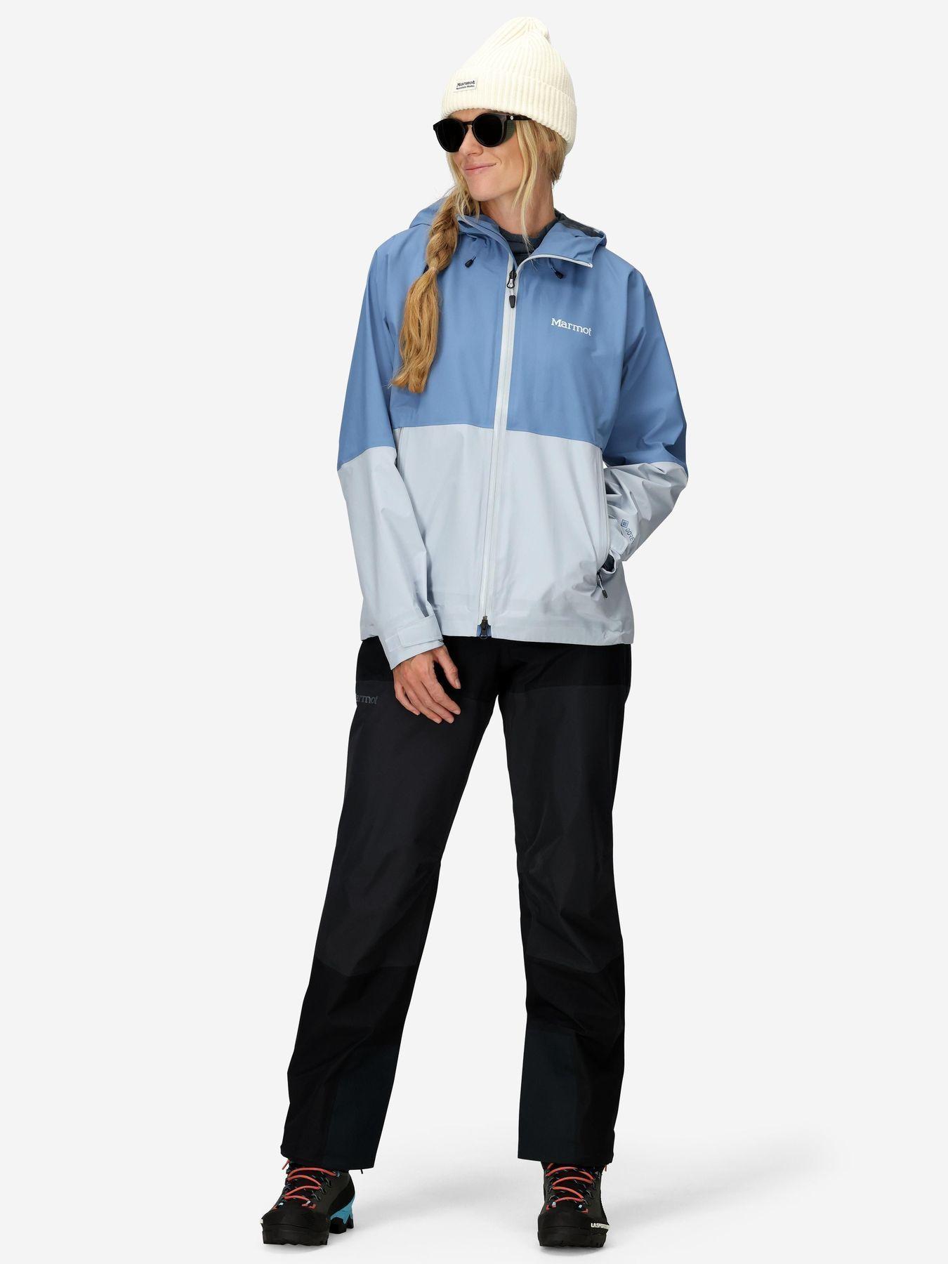 Chaqueta Marmot Mujer Seeker Gtx Celeste-2