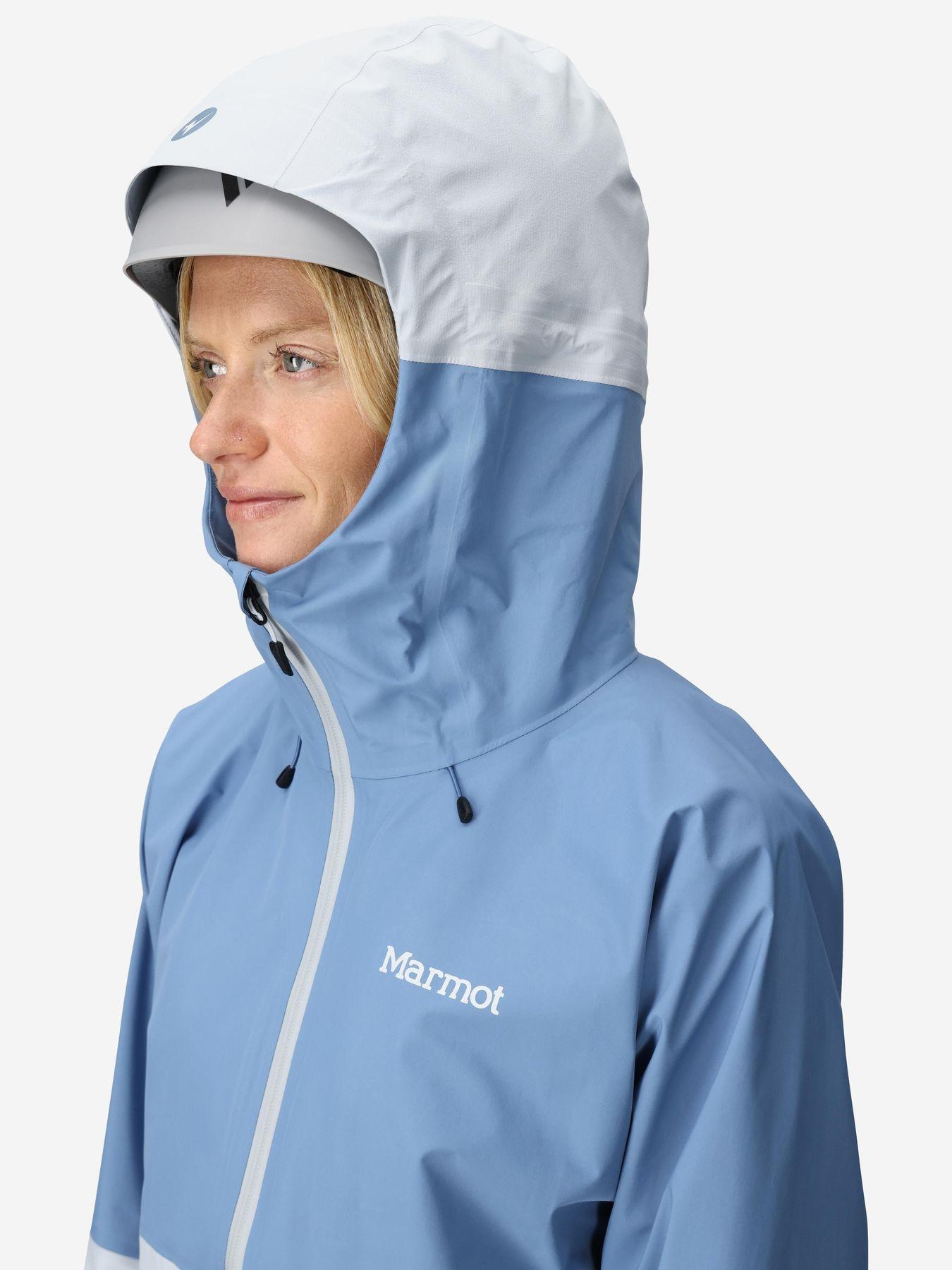 Chaqueta Marmot Mujer Seeker Gtx Celeste-4