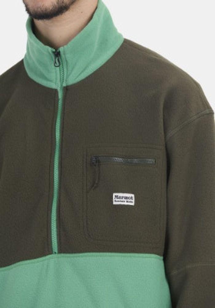 Polar Retro Rocklin Verde Marmot Hombre-4