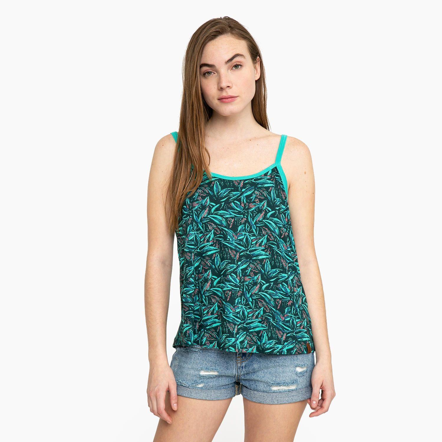 Polera Kivül Mujer Gyla Tank Verde-0