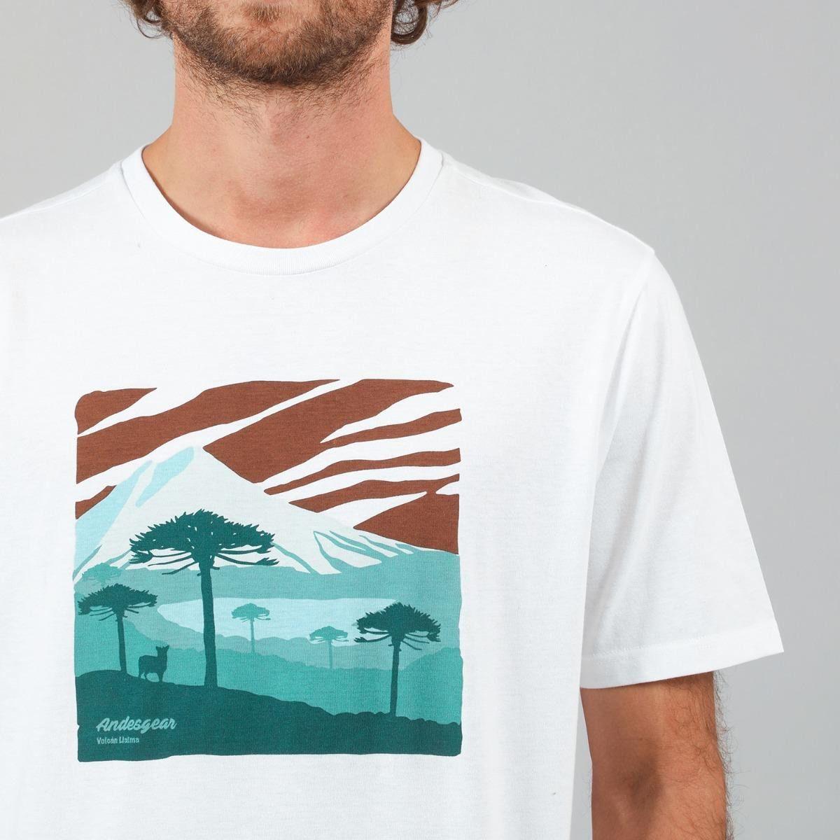 Polera Andesgear Hombre Parques Blanco-2