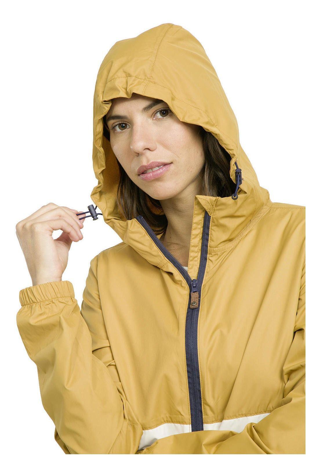 Cortaviento Kivül Mujer Mila Mostaza-3