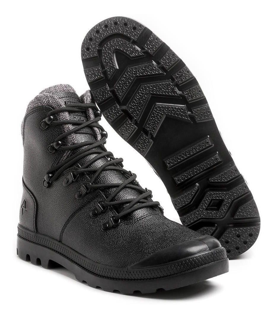 Bototo Kivül Hombre Ferenc Dwr Leather KV001 Negro-1