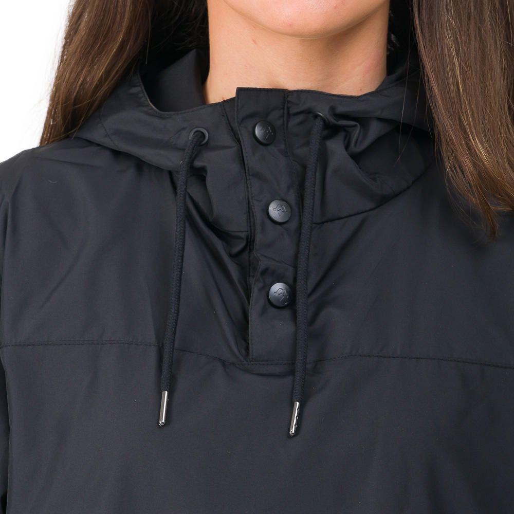 Chaqueta Kivül Mujer Cortaviento Mila Reciclada Negro-4