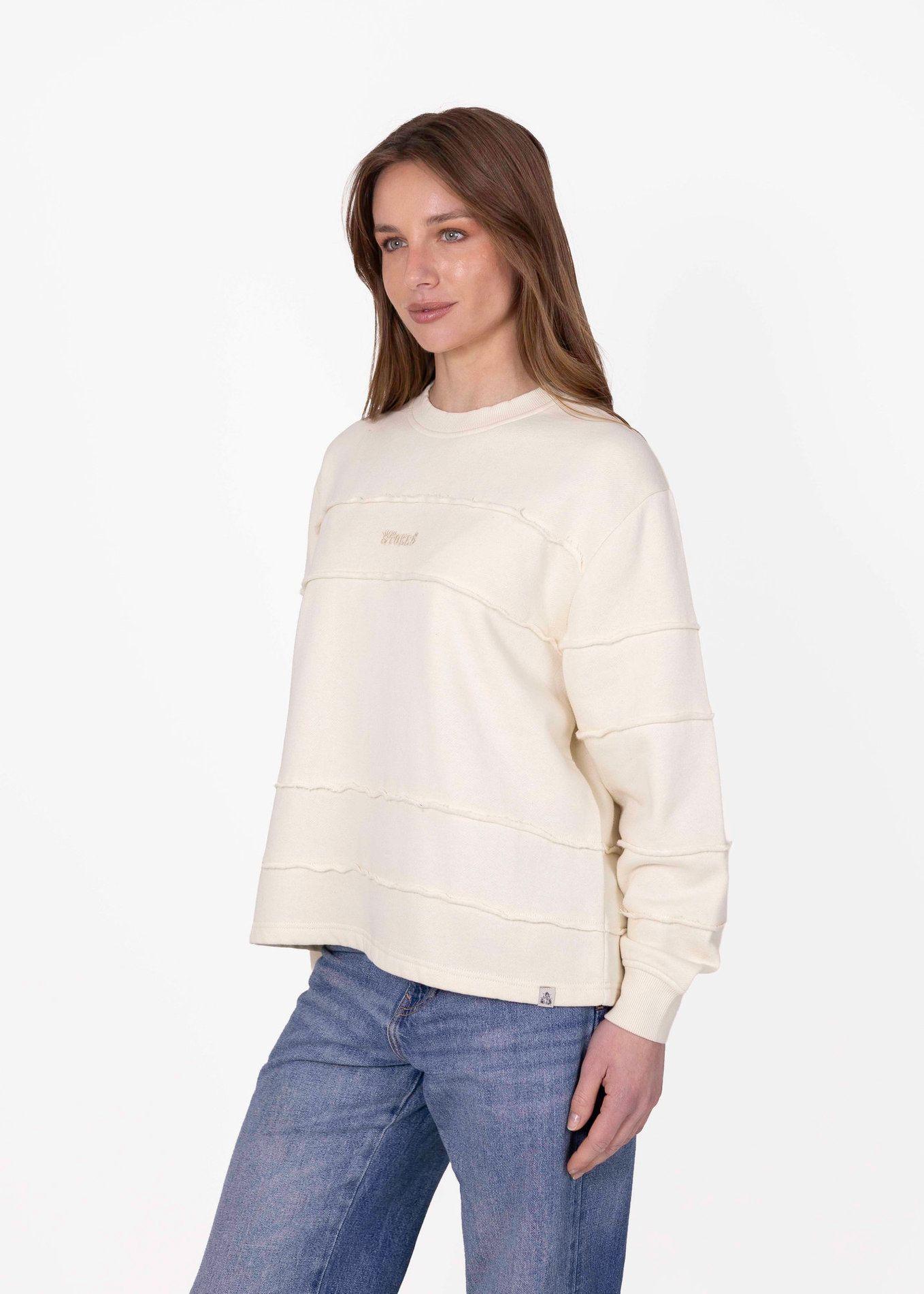 Poleron Teck Stoked V26 Mujer Blanco Invierno-1