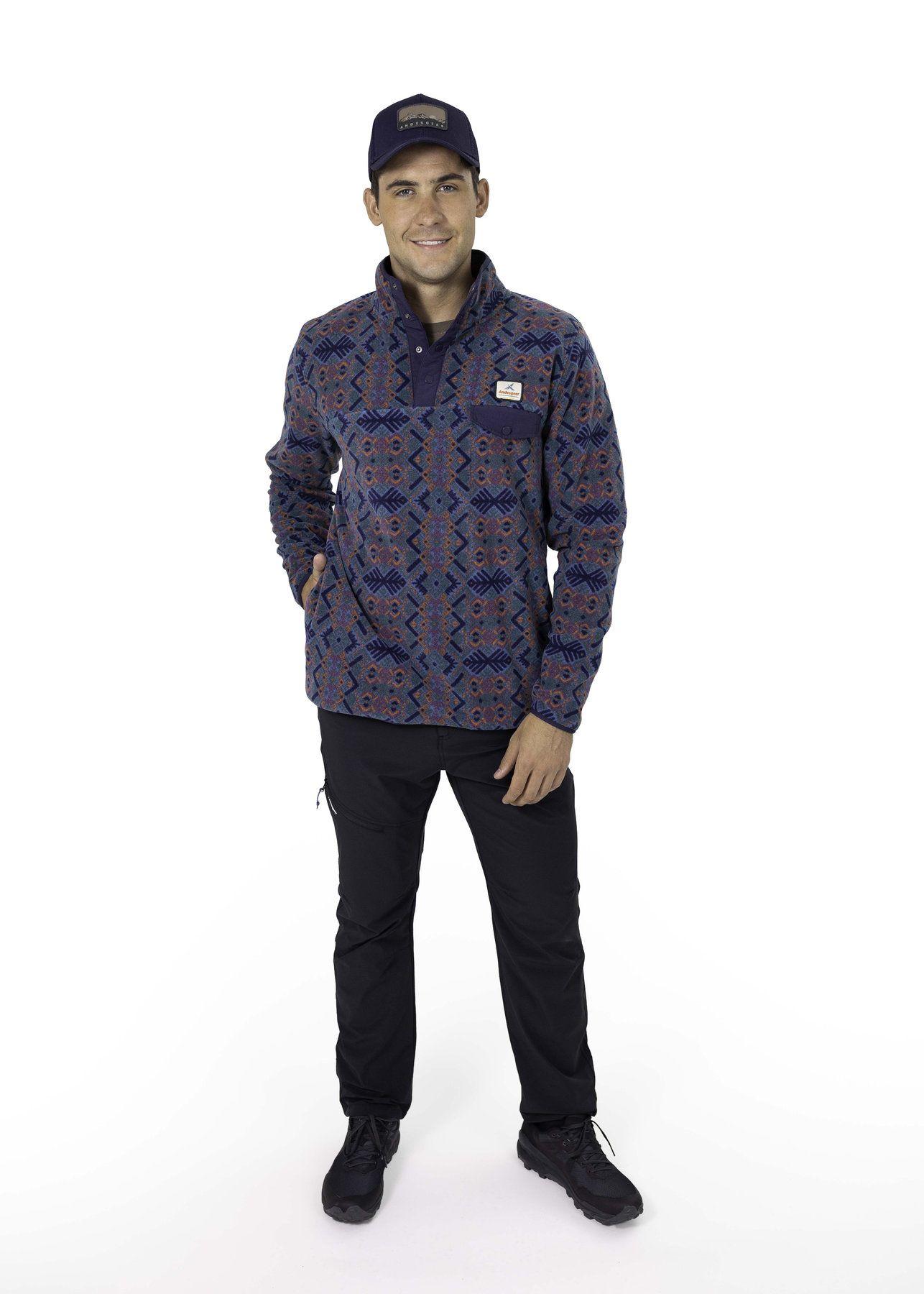 Polar Andesgear Hombre Panguipulli Azul V26-3