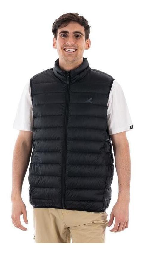Chaqueta Andesgear Hombre Pluma Cucao Vest Negro-0