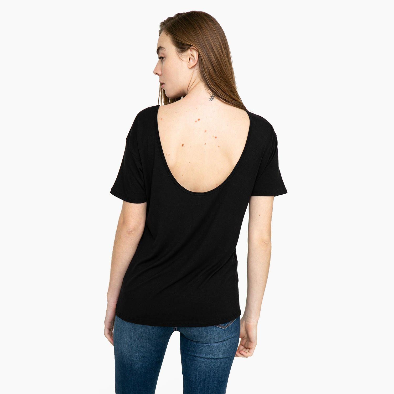 Polera Kivül Mujer Bartal Washed Negro-1