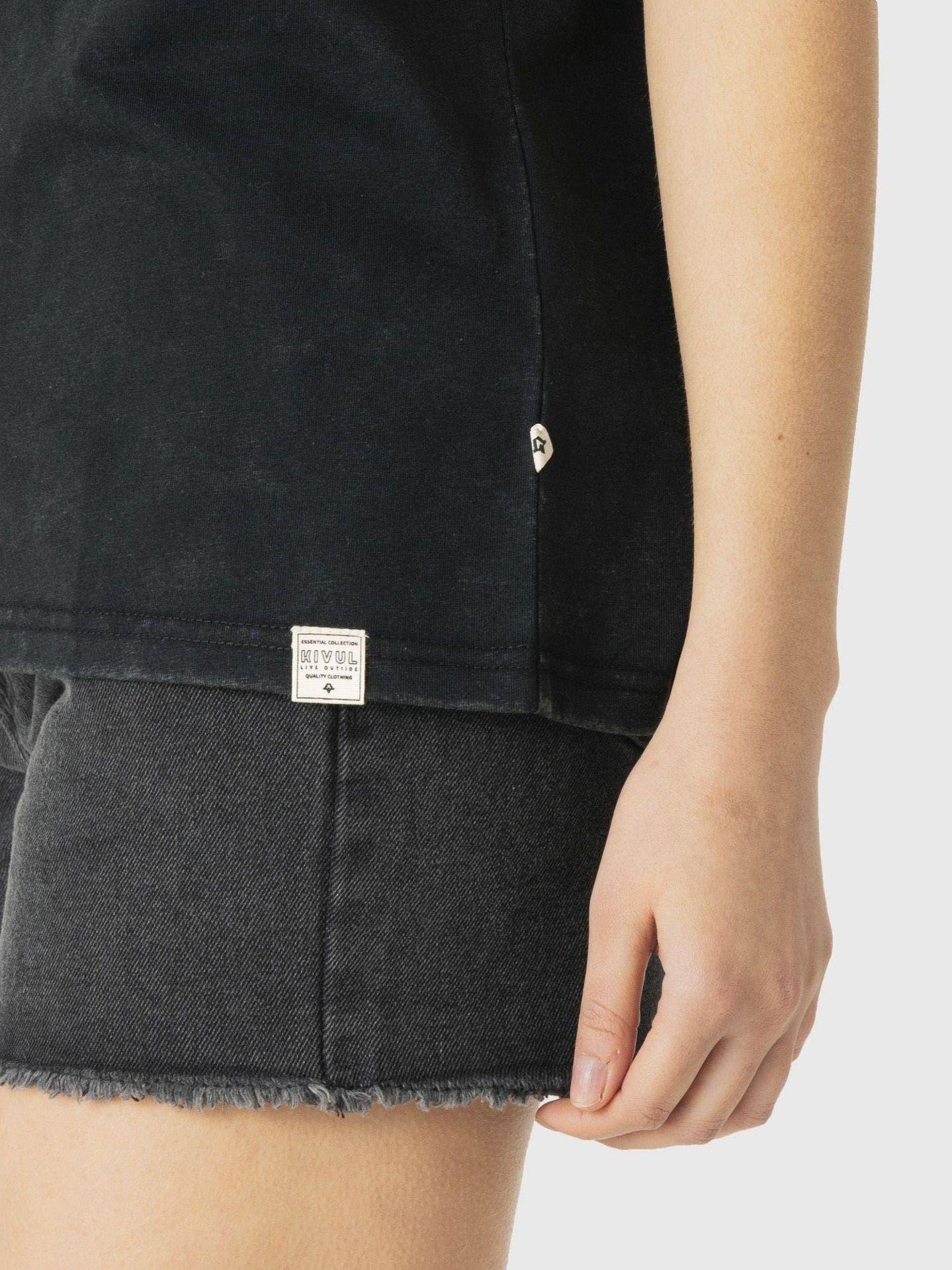 Polera Kivül Mujer Zaka Reciclada Negro-4