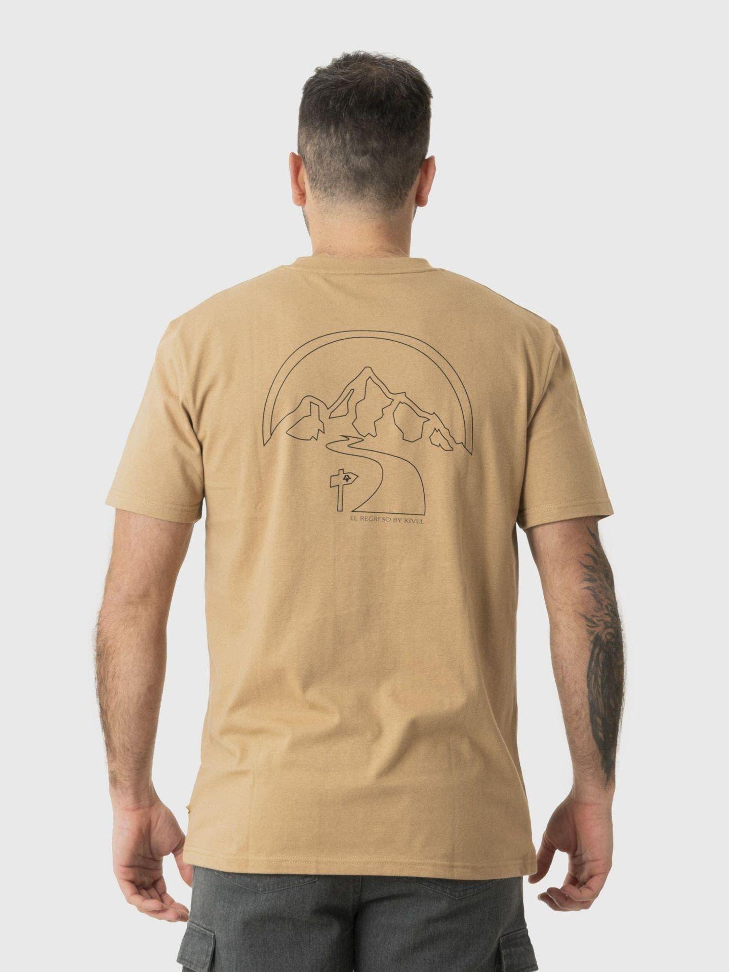 Polera Kivül Hombre La Ida Reciclada Beige-2