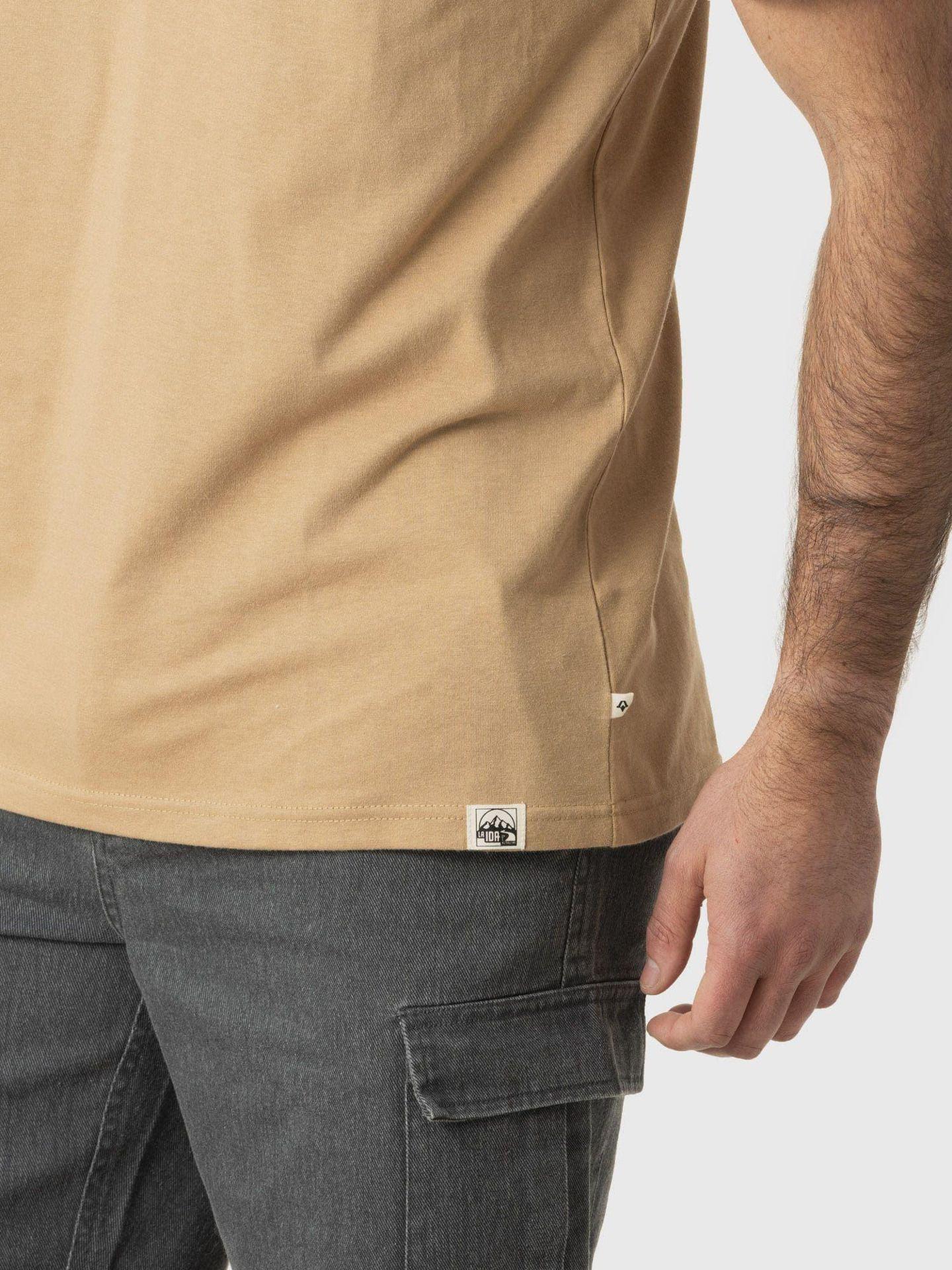 Polera Kivül Hombre La Ida Reciclada Beige-4