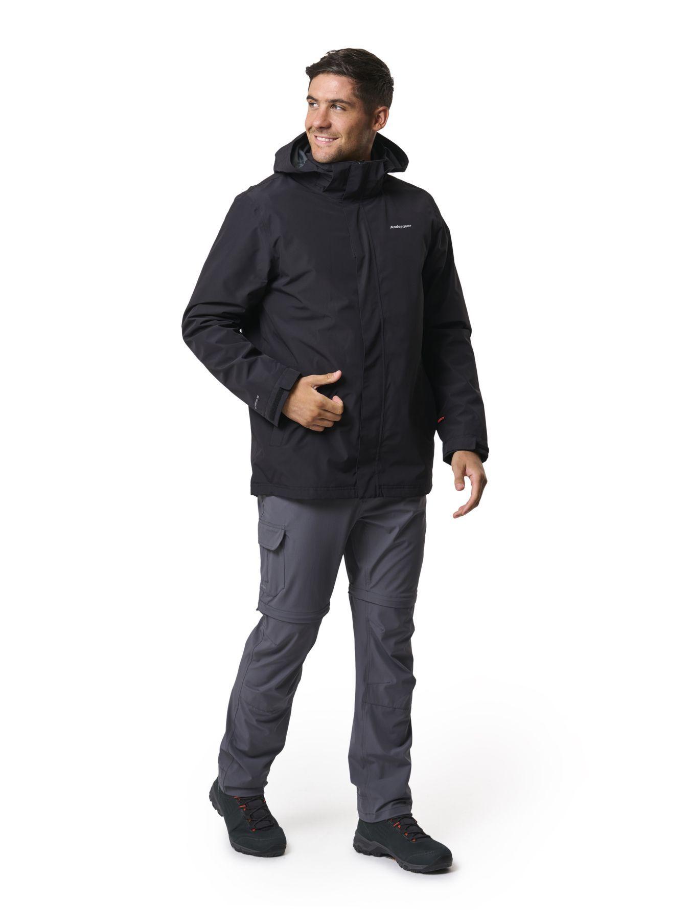 Chaqueta Andesgear Hombre 3 En 1 Cochamo Negro-2