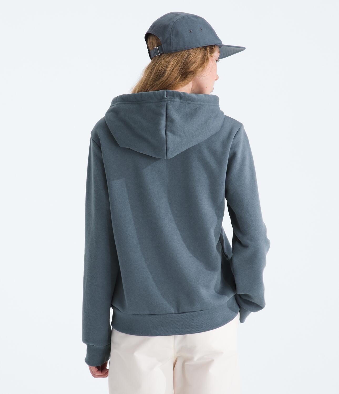 Poleron Evo Emb Hoodie Mujer Gris-2
