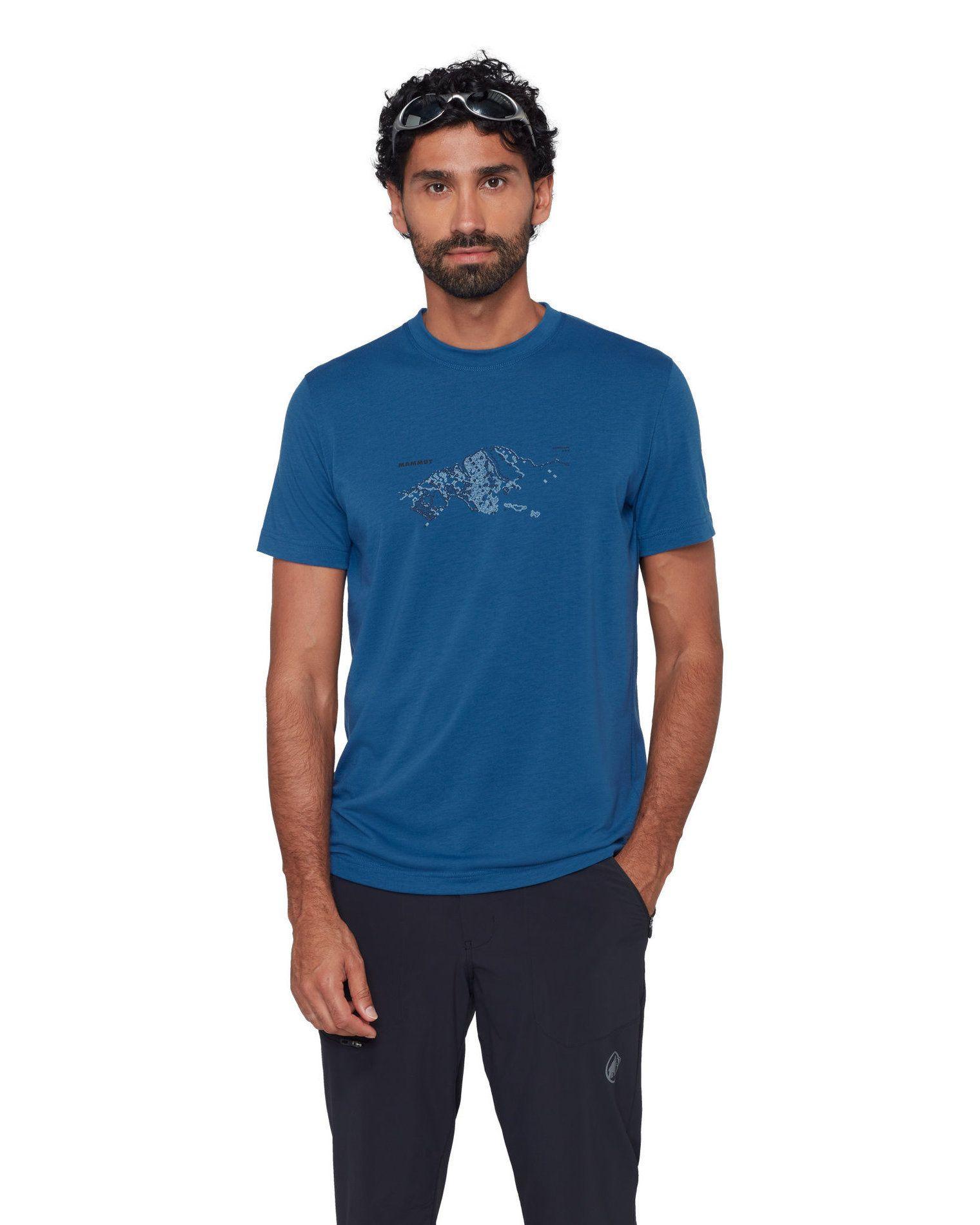 Polera Mammut Hombre Mountain Fruendenhorn Azul-0