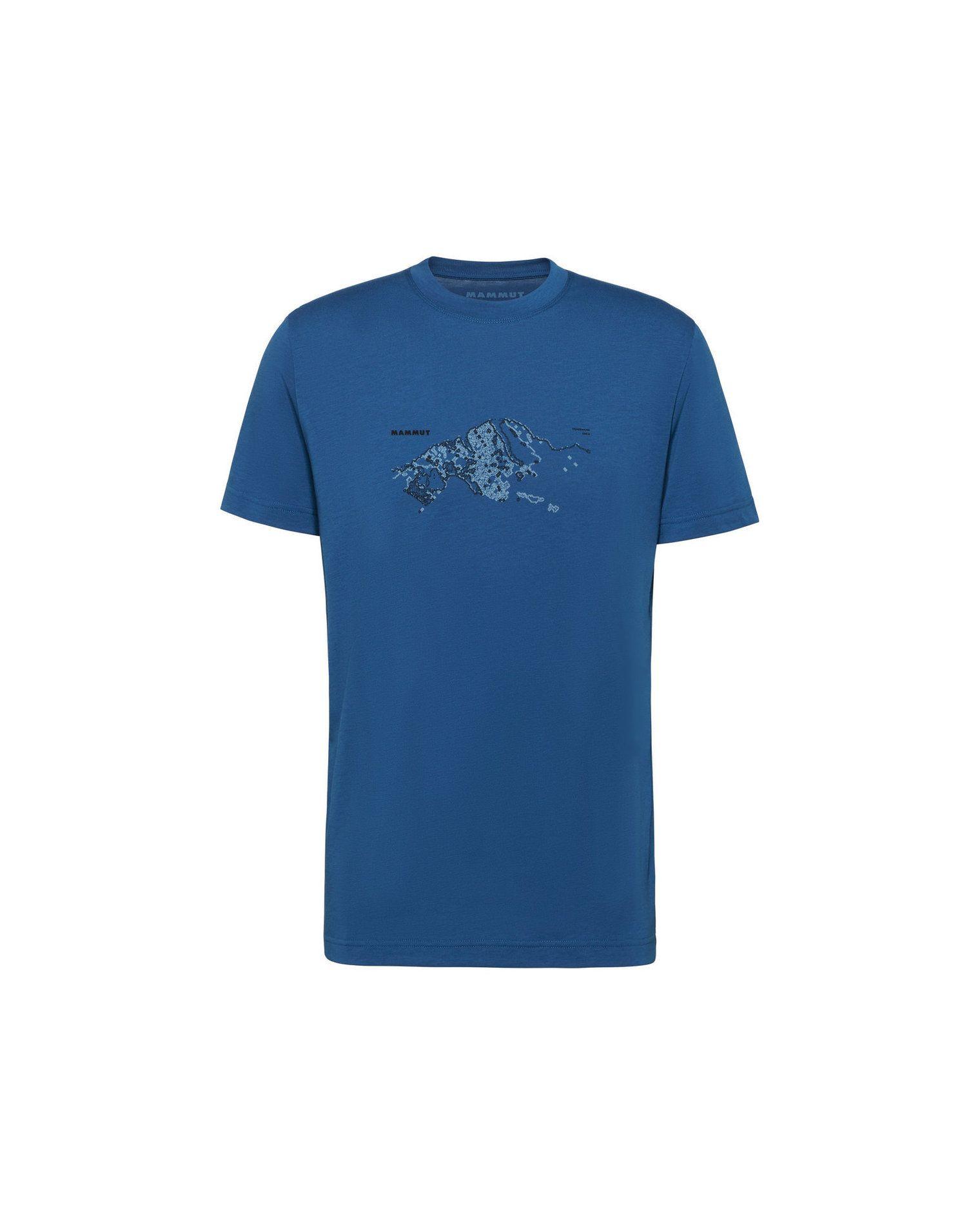 Polera Mammut Hombre Mountain Fruendenhorn Azul-4