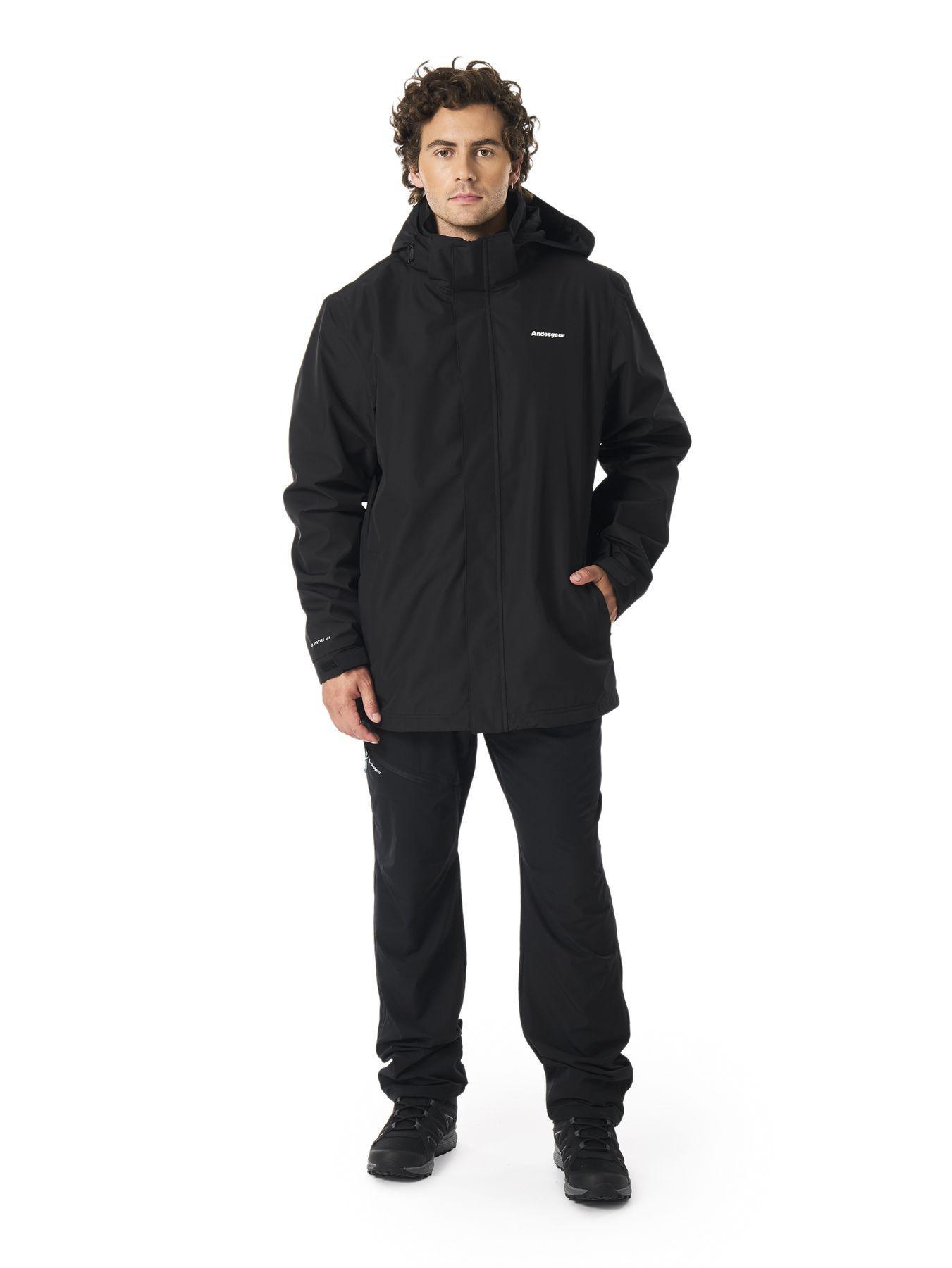 Chaquetas Andesgear Hombre Cochamo Negro-3