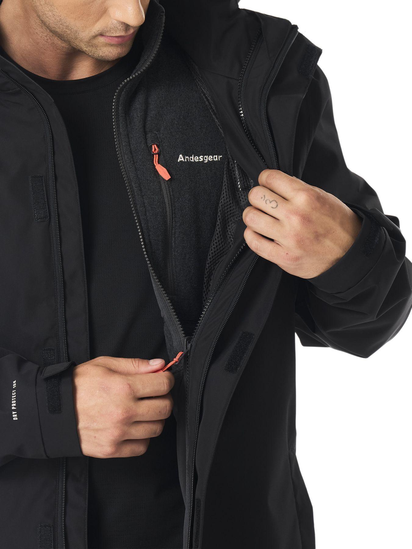 Chaquetas Andesgear Hombre Cochamo Negro-7