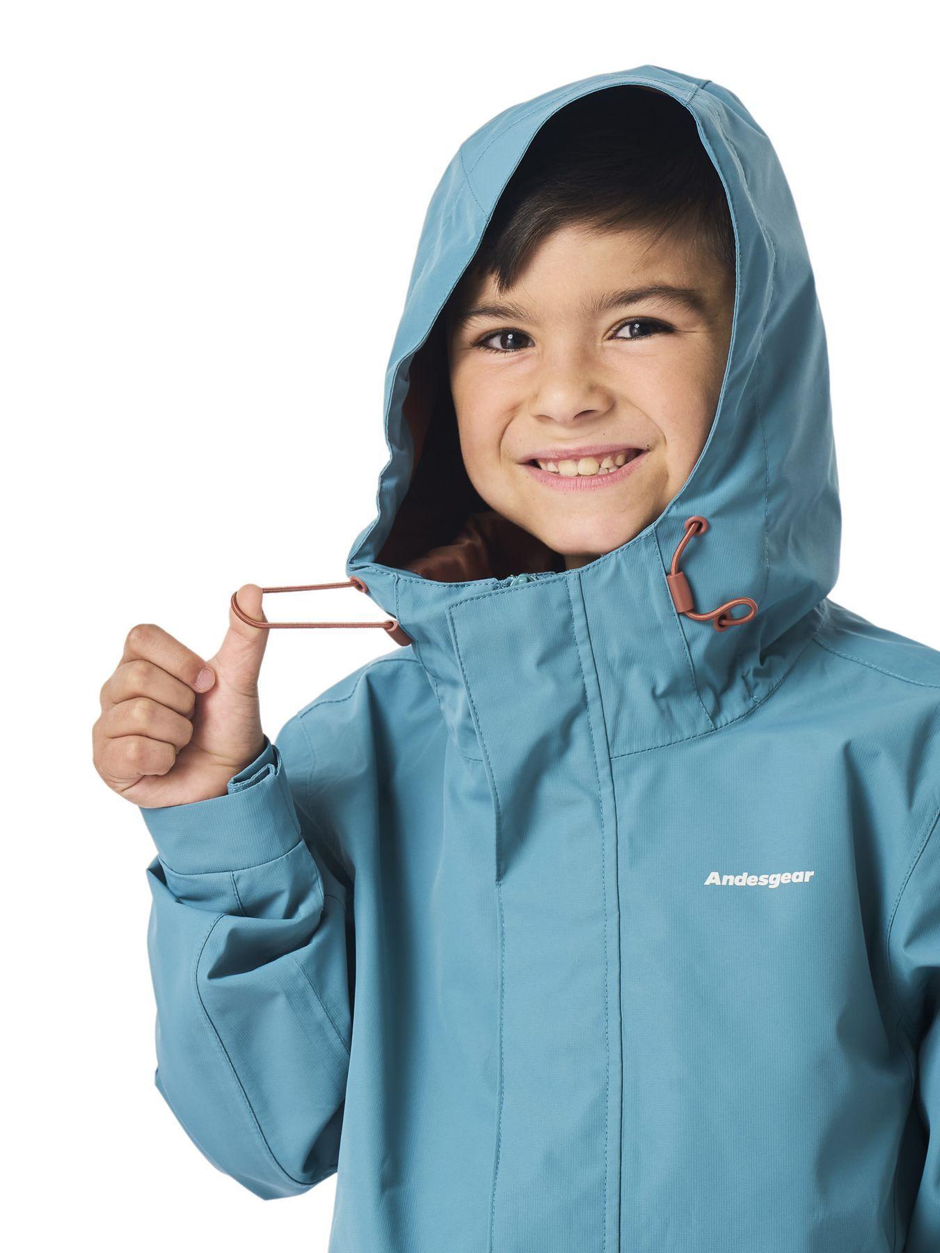 Chaquetas Andesgear Niño Pumalin Azul-4