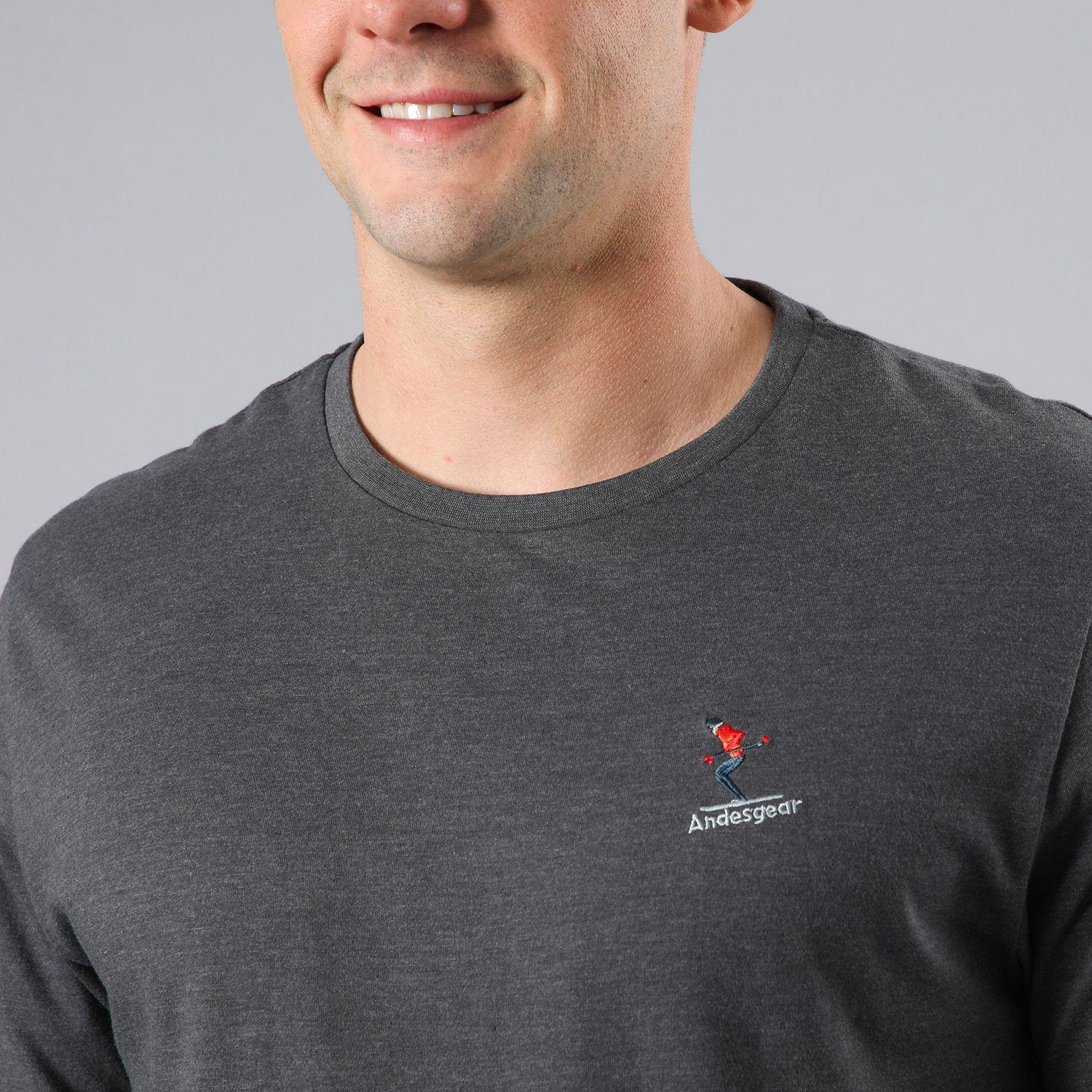 Polera Andesgear Hombre Icono Gris-3