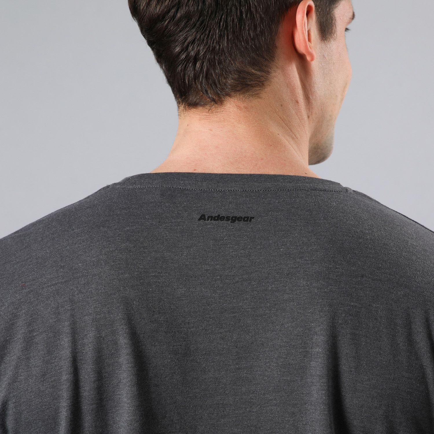 Polera Andesgear Hombre Icono Gris-4