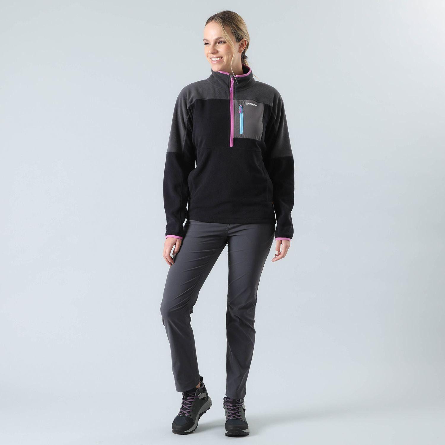 Polar Andesgear Mujer New Maihue Negro-2