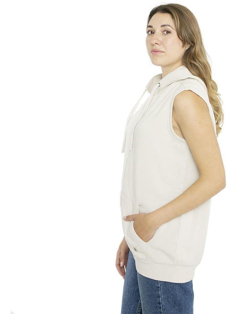 Polerón Stoked Mujer Femenino Doca Reciclado Crema-1