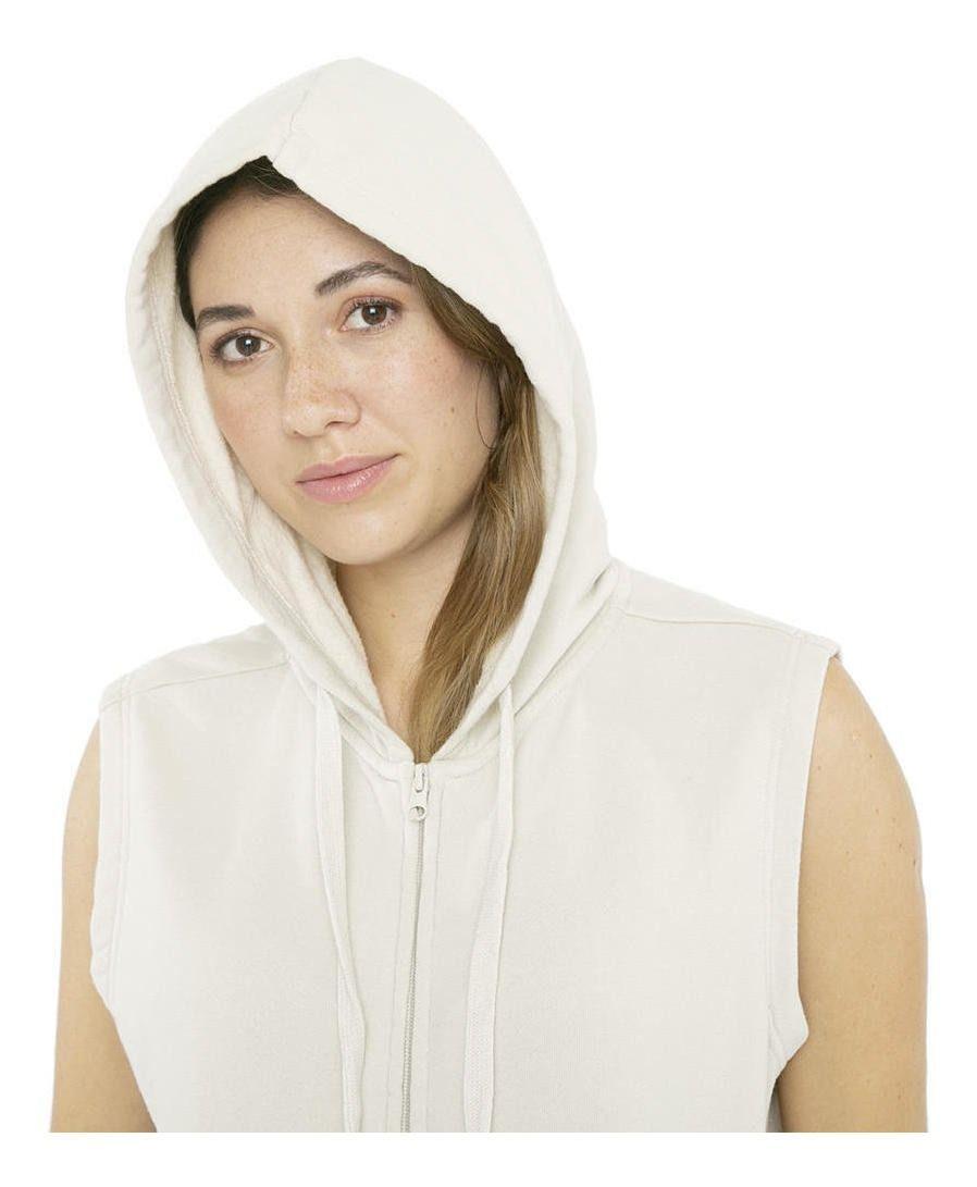 Polerón Stoked Mujer Femenino Doca Reciclado Crema-3
