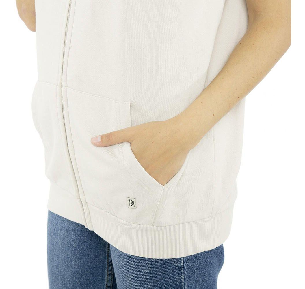 Polerón Stoked Mujer Femenino Doca Reciclado Crema-4