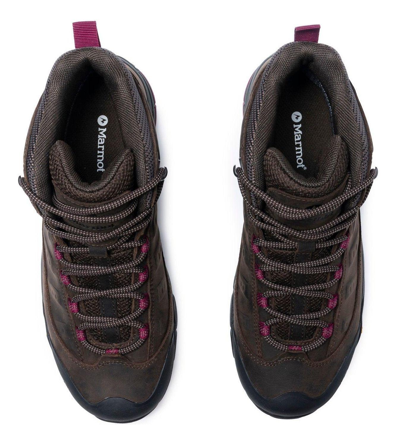 Zapato Marmot Mujer Westpeak Mid Mid Café-2