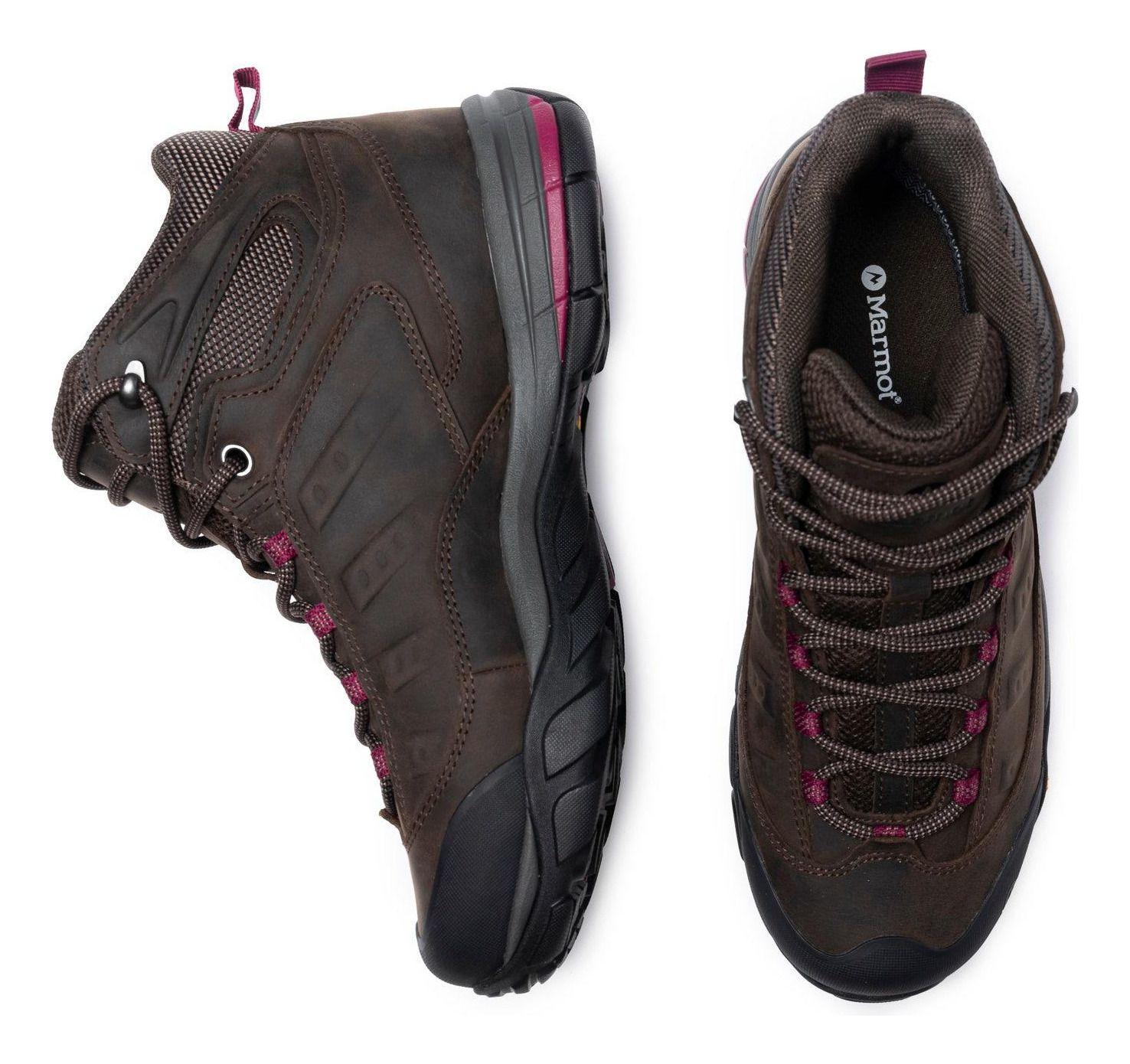 Zapato Marmot Mujer Westpeak Mid Mid Café-3