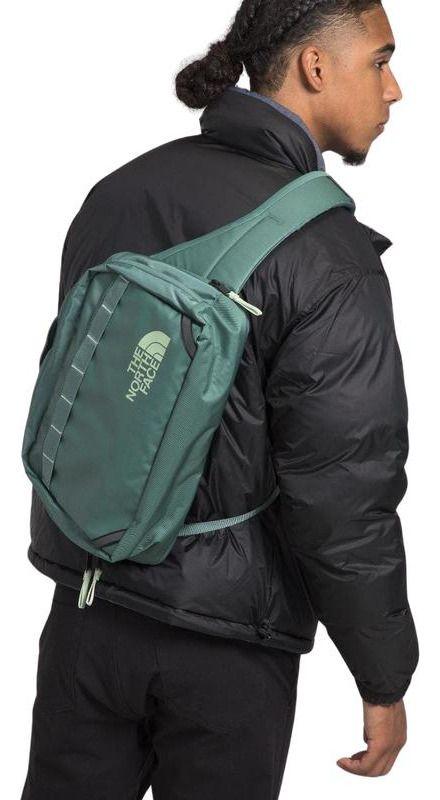 Mochila The North Face Base Camp Voyager Sling Verde-2
