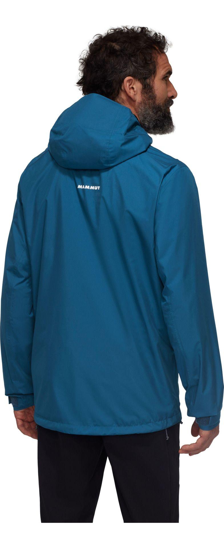 Chaqueta Mammut Hombre Alto Hs Hooded Turquesa Turquesa-1
