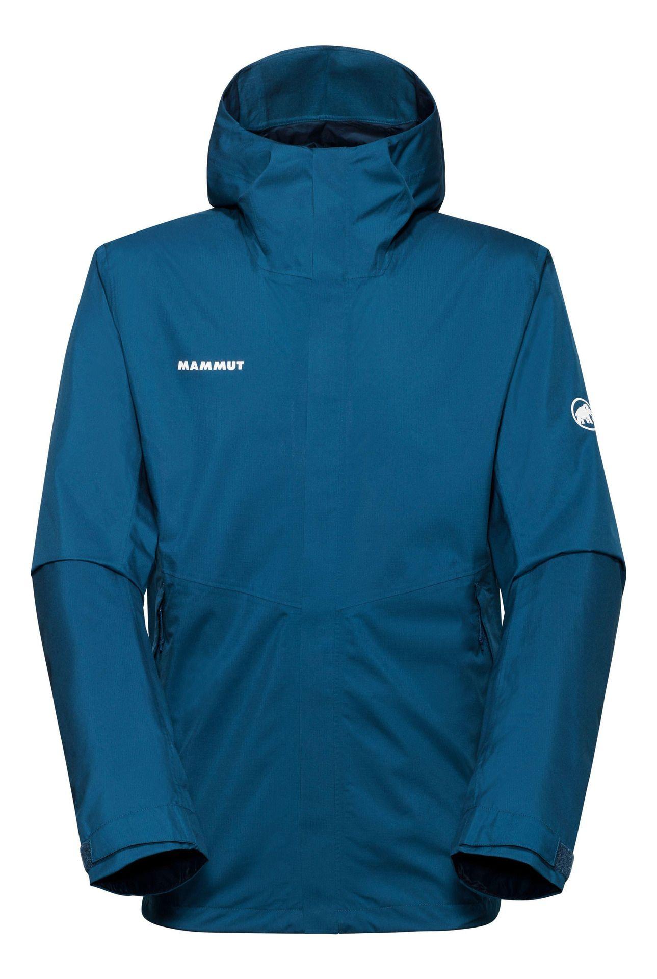 Chaqueta Mammut Hombre Alto Hs Hooded Turquesa Turquesa-3