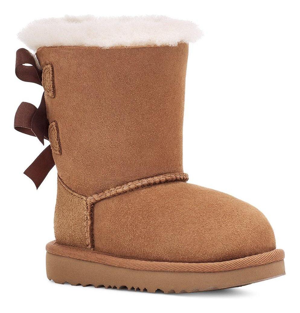 Bota UGG Niña Bailey Bow Ii Café-1