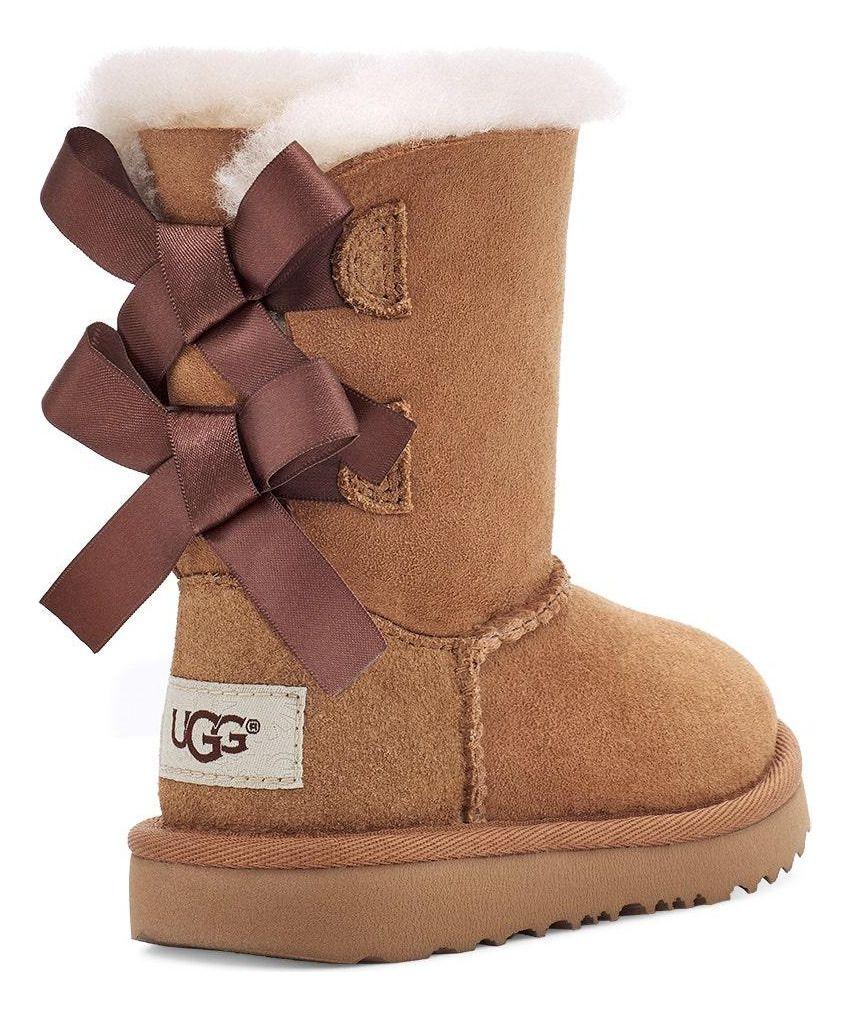 Bota UGG Niña Bailey Bow Ii Café-3
