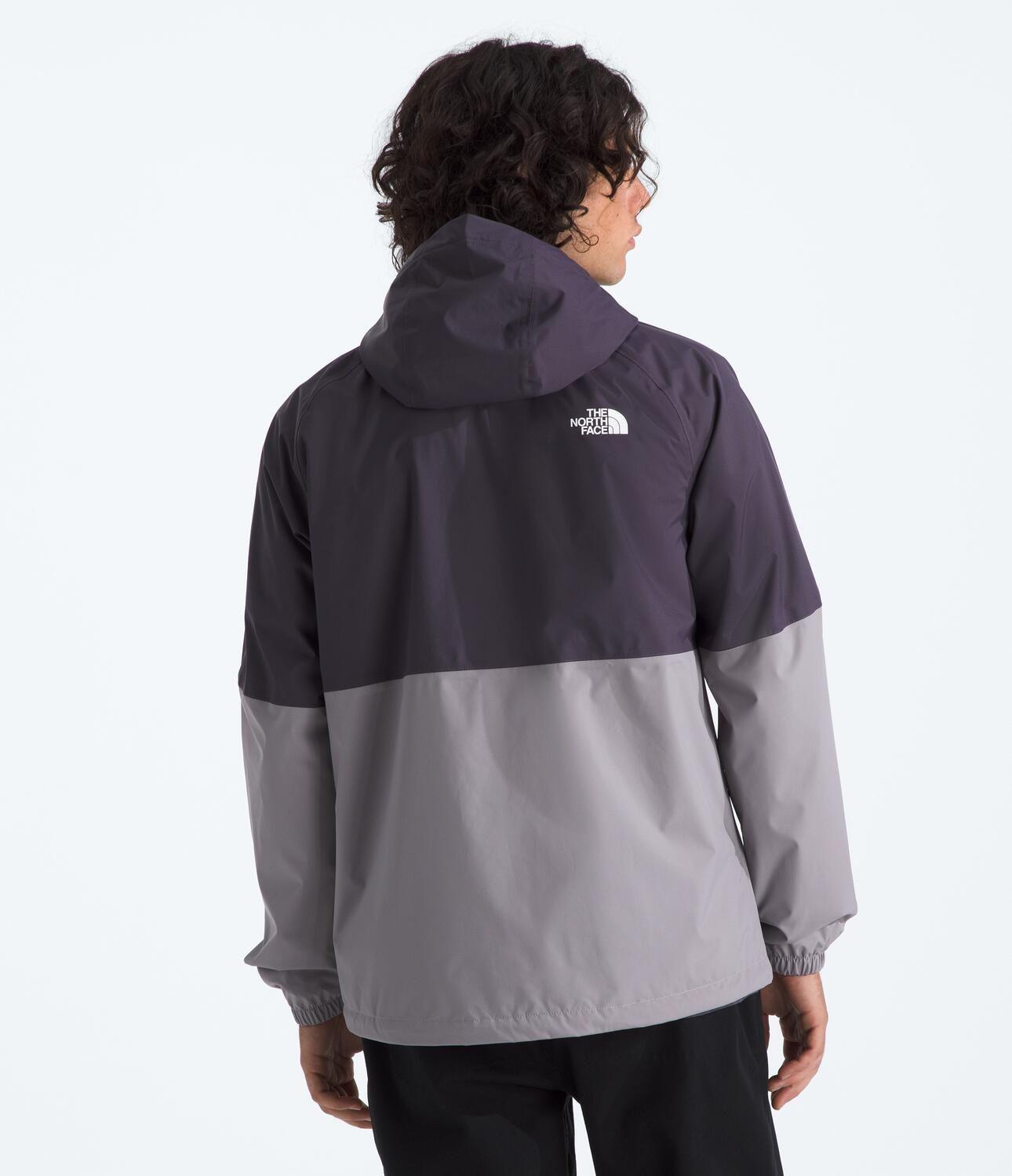 Chaqueta Impermeable Antora Hoodie Hombre Morado-2