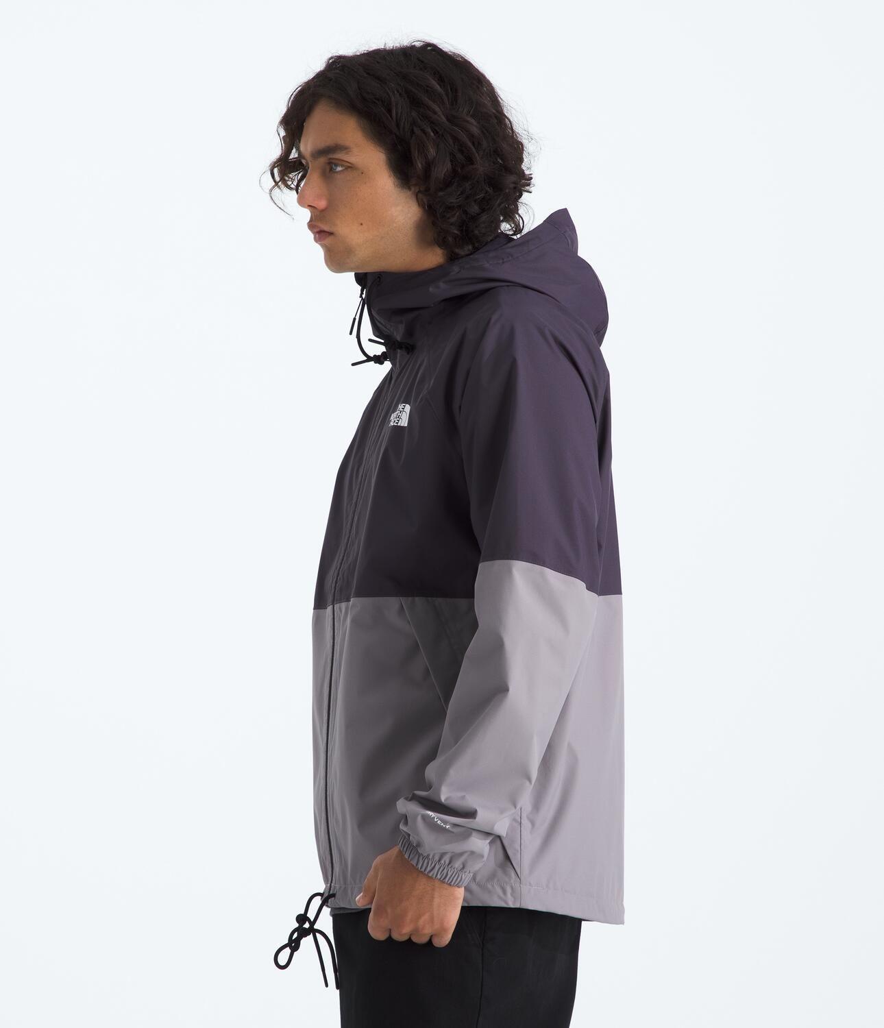 Chaqueta Impermeable Antora Hoodie Hombre Morado-3