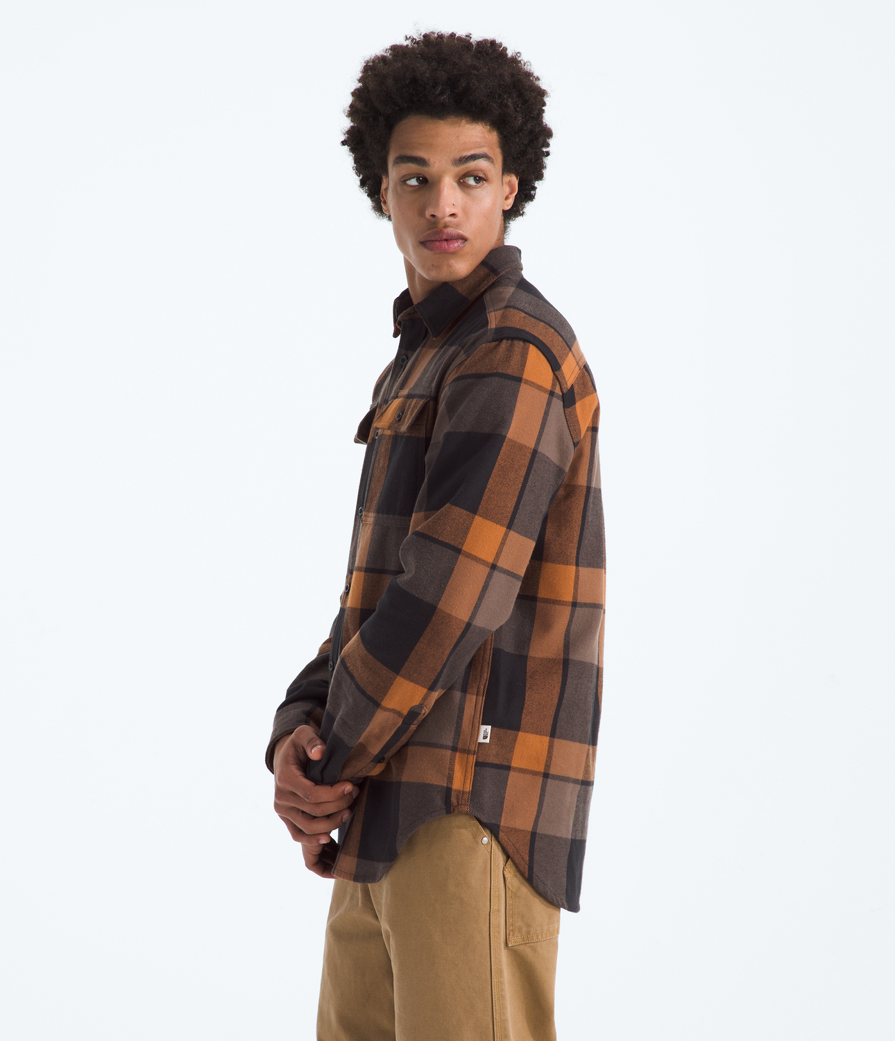 Camisa Arroyo Flannel Shirt -Plaid Hombre Café-4