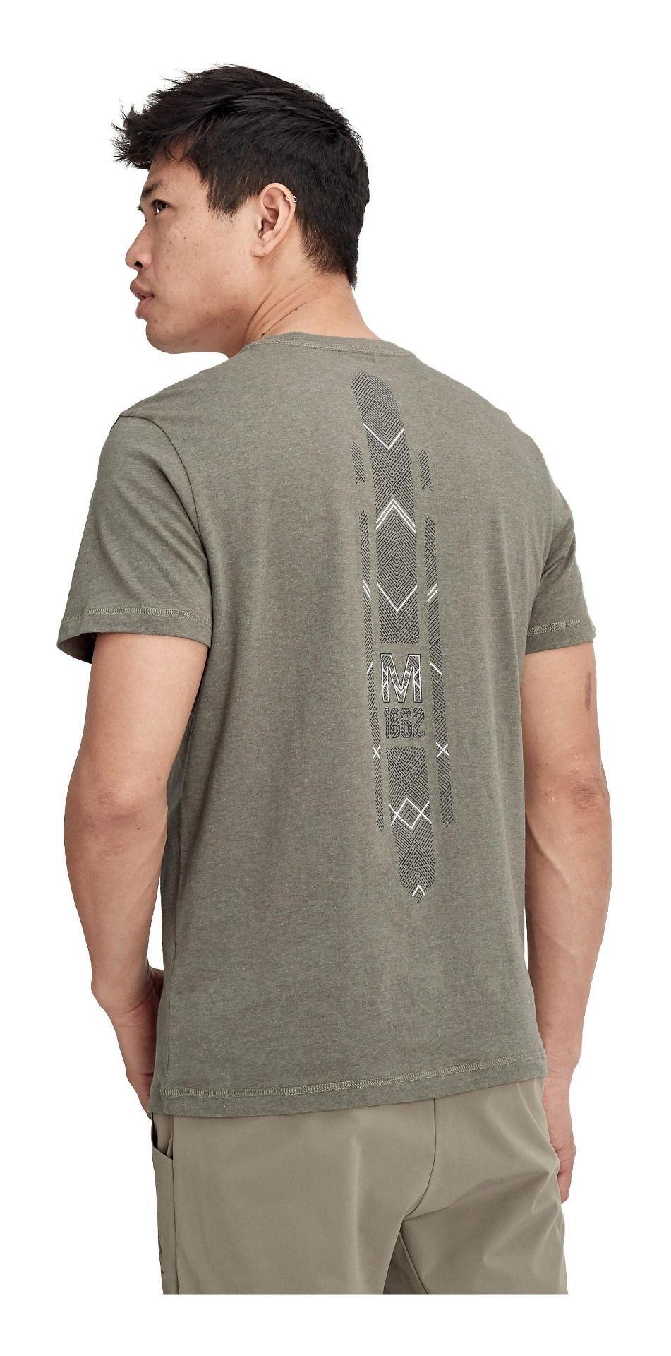 Polera Mammut Hombre Sloper Gris-3