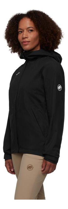 Chaqueta Mammut Mujer Alto Hs Hooded Negro-0