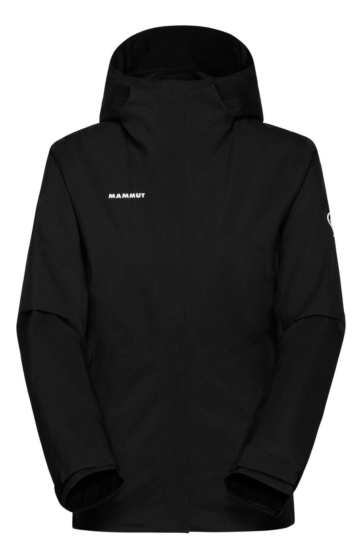 Chaqueta Mammut Mujer Alto Hs Hooded Negro-3