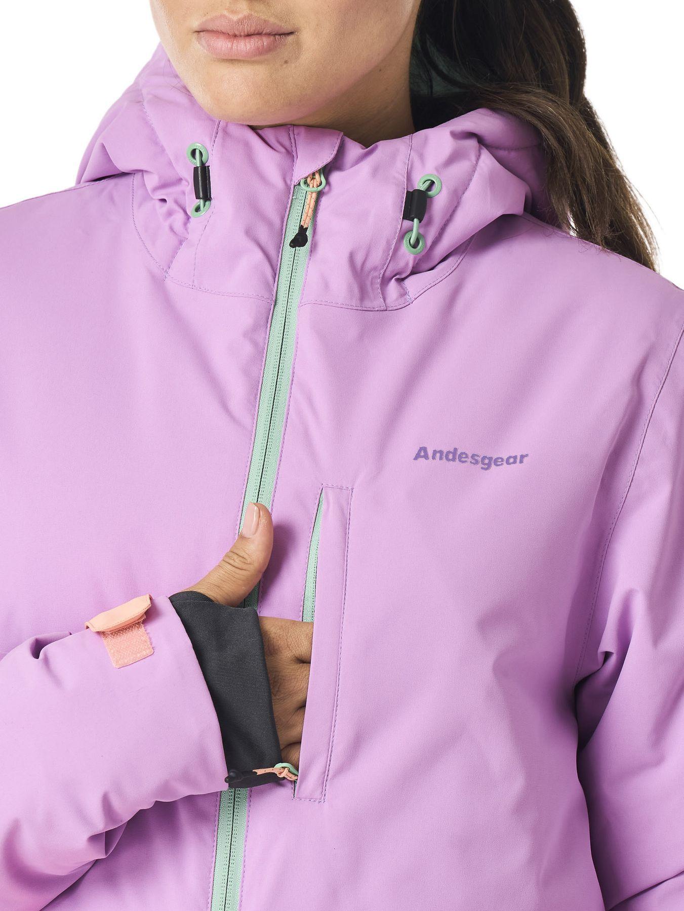 Chaquetas Andesgear Mujer Antillanca Rosa-5