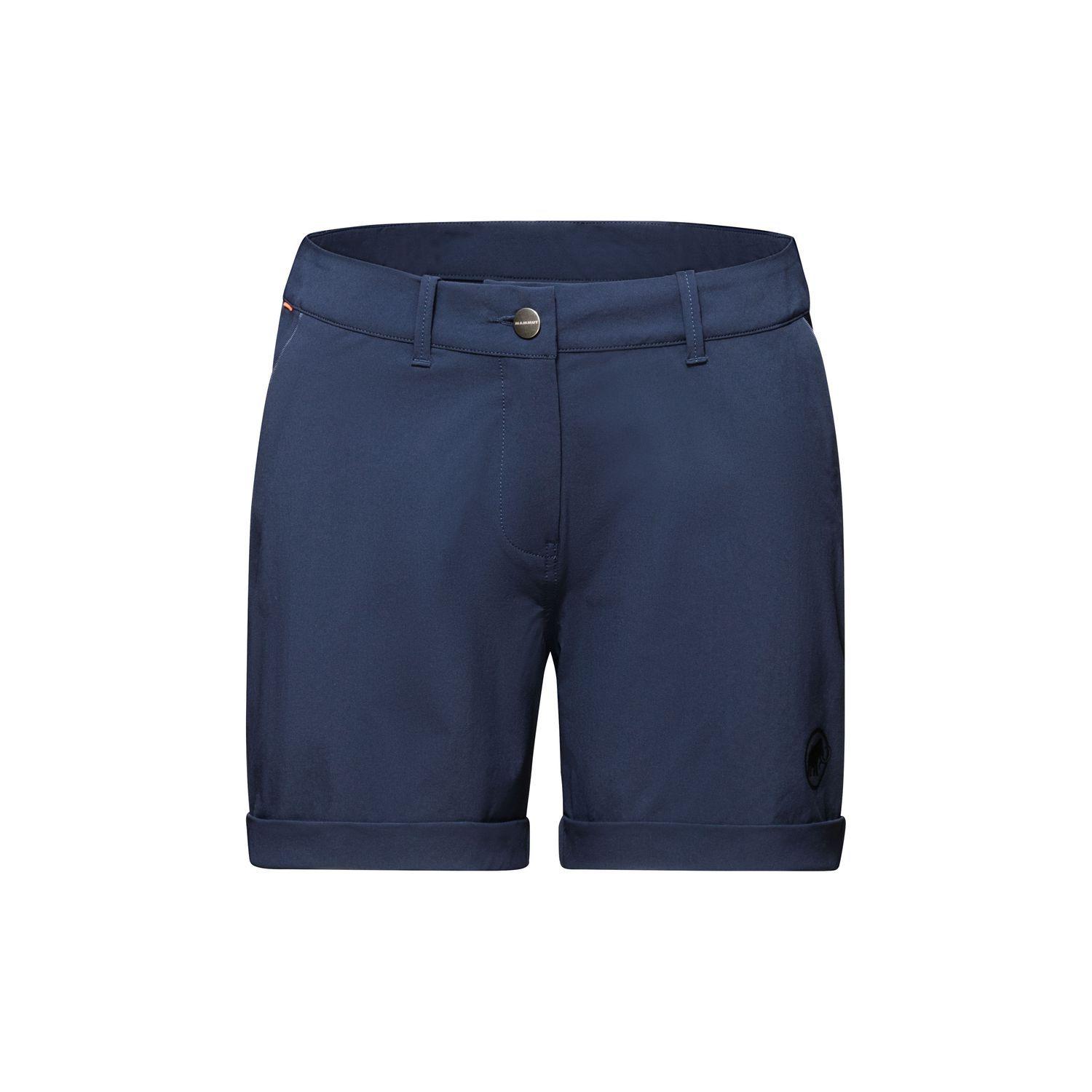 Shorts Mammut Mujer Runbold Roll Cuff Azul-3