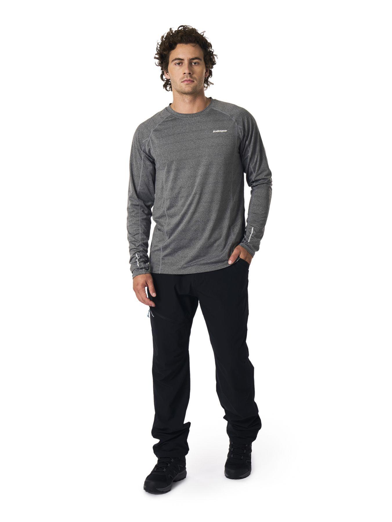 Polera Andesgear Hombre Vizcachas Azul-3
