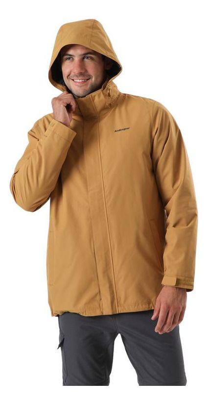 Chaqueta Andesgear Hombre Cochamo Café-0